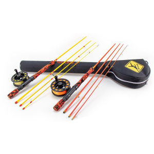 Echo Gecko Kids Fly Fishing Outfit - Trout Yellow - 579-4