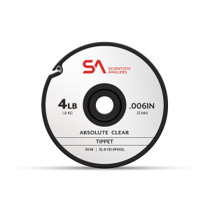 Scientific Anglers Absolute Tippet - 30M - Clear - 6lb
