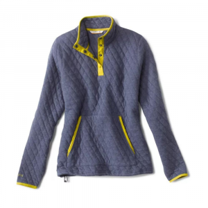 Orvis Outdoor Quilted Sweatshirt - Women's - Dusk - XS