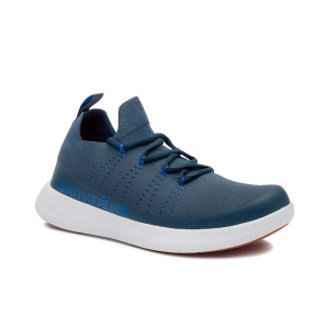 Grundens Sea Knit Boat Shoe - Men's - Navy - 9