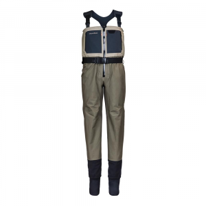 Grundens Boundary Zip Stockingfoot Wader - Men's - Stone Otter - 2XL (12-13)