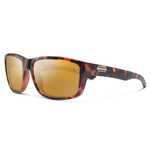 Suncloud Mayor Sunglasses - Polarized - Matte Tortoise with Sienna Mirror
