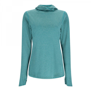 Simms BugStopper SolarFlex Hoody - Women's - Bluegrass Heather - XL