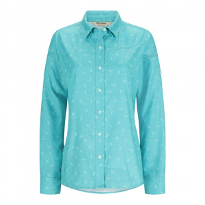 Simms Isle Shirt - Women's - Dragonfly Gulf Blue - S