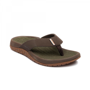 Grundens Fishfinder Sandal - Men's - Dark Brown - 11