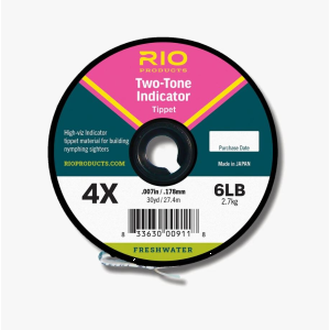 Rio 2-Tone Indicator Tippet - Pink and Yellow - 3X