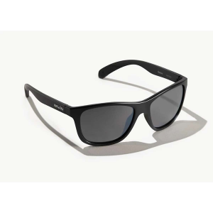 Bajio Gates Sunglasses - Polarized - Black Matte with Silver Glass