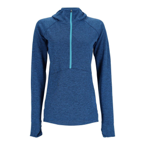 Simms BugStopper Hoody - Women's - Sapphire Heather - XL