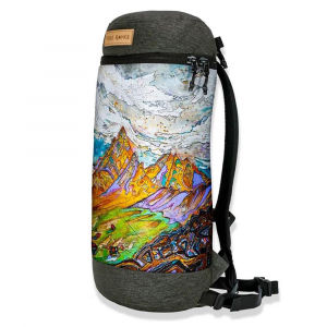 Free Range Canvas Backpack - Center of the Universe - One Size