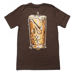 Lakes Rivers Streams Brown Ale Tee - Men's - Heather Brown - M