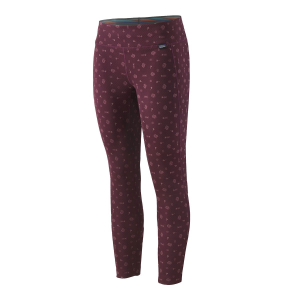 Patagonia Capilene Midweight Bottoms - Women's - Fire Floral Night Plum - S