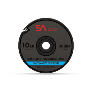 Scientific Anglers Absolute Fluorocarbon Saltwater Supreme Tippet - 30M - Clear - 16lb