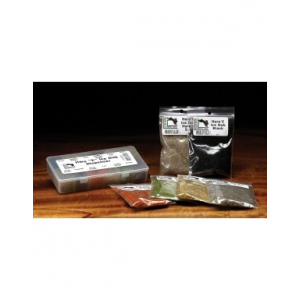 Hareline Dubbin Hare'e Ice Dub - Caddis Green - One Size