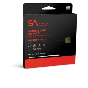 Scientific Anglers Amplitude Smooth Infinity Plus Taper Fly Line - Mist Green and Buckskin and Willow - WF4F