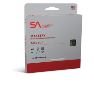 Scientific Anglers Mastery Bass Bug Taper Fly Line - Optic Green and Orange - WF8F