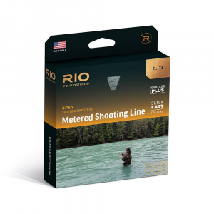 Rio Elite Metered Shooting Line - Orange and Yellow - .042''/30lb