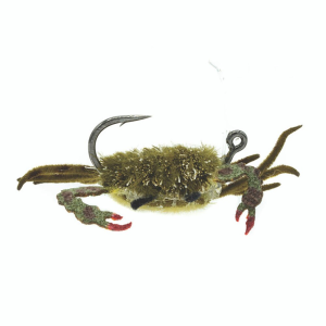 Umpqua Danger Muffin Crab - Mcknight's - Sandy Olive - 2