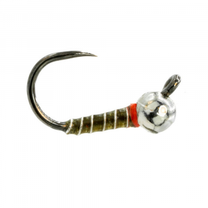 Umpqua Zebra Jig Thin - Olive - 20