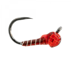 Umpqua Zebra Jig Thin - Red - 20