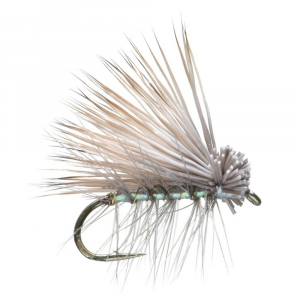 Umpqua Pearl and Elk Caddis - One Color - 18