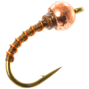 Umpqua Tungsten Zebra Midge Thin - Olive - 22