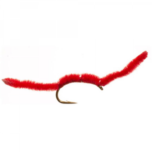 Umpqua San Juan Worm - Red - 16