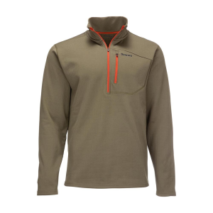 Simms Thermal 1/4 Zip Top - Men's - Dark Stone - M