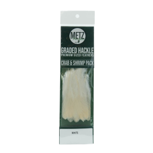 Umpqua / Metz Hackle Crab and Shrimp Pack - White