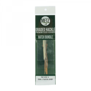 Umpqua / Metz Hackle Hatch Bundle PMD - 3 Pack - 16
