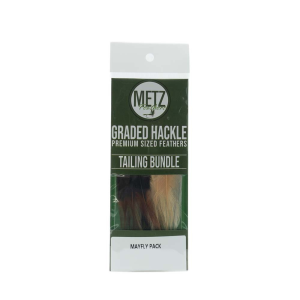 Umpqua / Metz Hackle Tailing Bundle - 3 Pack - Mayfly
