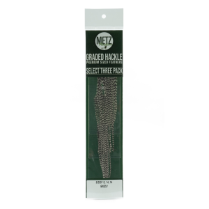 Umpqua / Metz Hackle Select - Single Pack - Grizzly - 20
