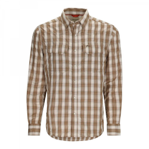 Simms Big Sky Long Sleeve Shirt - Men's - Driftwood Plaid - L