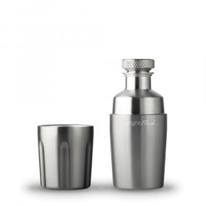 High Camp Flasks - V2 Firelight 375 Flask - Stainless