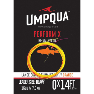 Umpqua Egan's Euro Leader - Hot Orange - Heavy