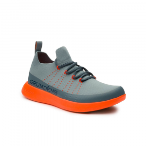 Grundens Sea Knit Boat Shoe - Men's - Storm - 12