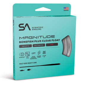 Scientific Anglers Magnitude Smooth Bonefish Plus - Full Clear Floating Fly Line - Clear - WF8F