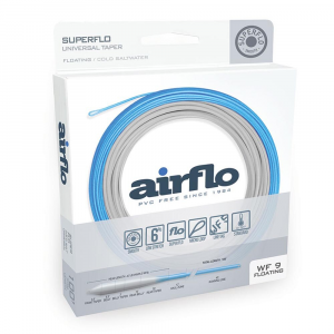 Airflo Superflo Cold Saltwater Universal Intermediate Fly Line - Translucent Grey - WF9I