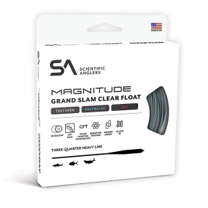 Scientific Anglers Magnitude Textured Grand Slam - 10' Clear Tip Floating Fly Line - Horizon and Clear - WF11F