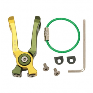 Dr Slick Cyclone Nippers - Gold and Green - Straight