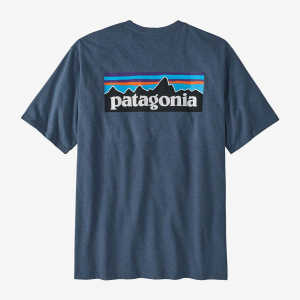 Patagonia P-6 Logo Responsibill Tee - Men's - Utility Blue - 2XL