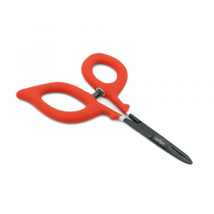 Umpqua River Grip PS 6'' Scissor Clamp - Straight - Red