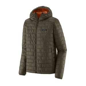 Patagonia Nano Puff Fitz Roy Trout Hoody - Men's - Pine Needle Green - M