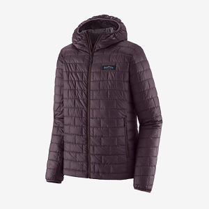 Patagonia Nano Puff Fitz Roy Trout Hoody - Men's - Shelter Brown - XL