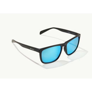 Bajio Calda Sunglasses - Polarized - Black Matte with Blue Plastic