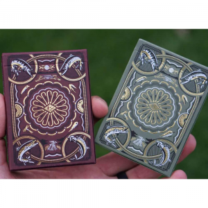 Lakes Rivers Streams Card Deck - Scarlet