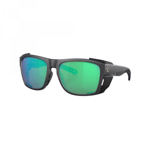 Costa King Tide 6 Sunglasses - Polarized - Black Pearl with Green Mirror 580G