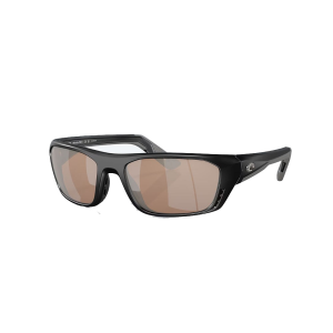 Costa Whitetip Pro Sunglasses - Polarized - Matte Black with Copper Silver Mirror 580G