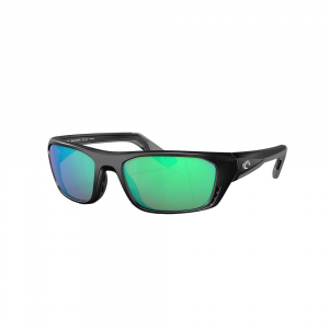 Costa Whitetip Pro Sunglasses - Polarized - Matte Black with Green Mirror 580G