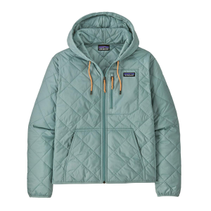 Patagonia Diamond Quilted Bomber Hoody - Women's - Thermal Blue - S