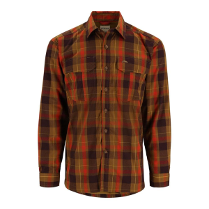 Simms Coldweather Long Sleeve Shirt - Men's - Bronzeback Logan Plaid - 2XL
